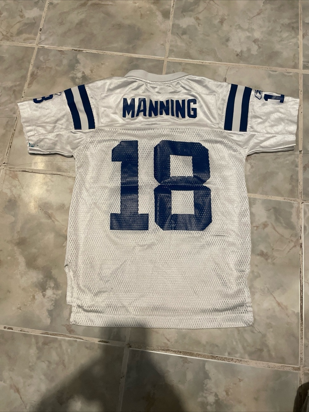 Vintage Peyton Manning #18 Colts Reebok Jersey Youth Small (8) NFL